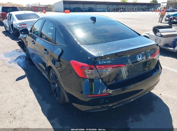 2HGFE2F5XRH507329 2024 HONDA CIVIC Black Հետևի ձախ