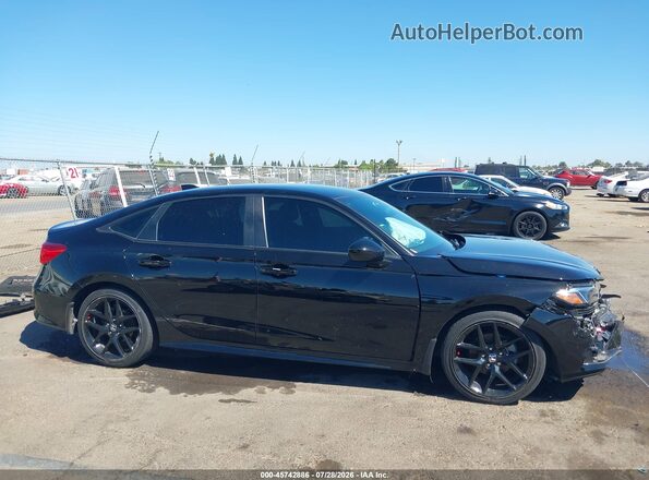 2HGFE2F5XRH507329 2024 HONDA CIVIC Black Սալոնի հետևի տեսք