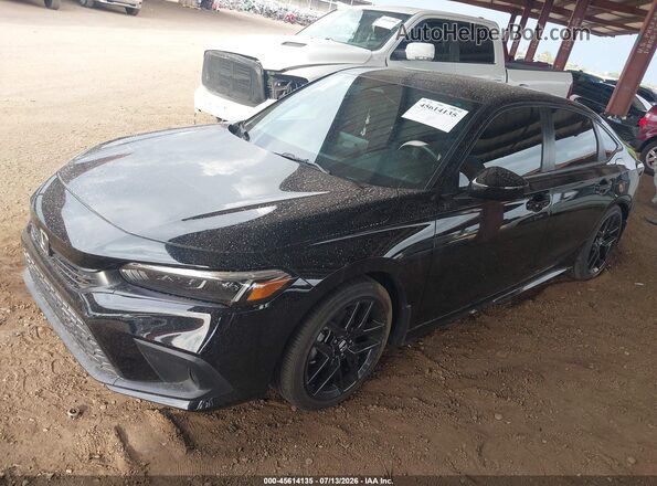 2HGFE2F5XRH511686 2024 HONDA CIVIC Black Front left