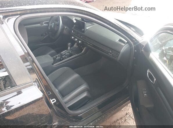 2HGFE2F5XRH511686 2024 HONDA CIVIC Black Front interior view
