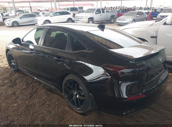 2HGFE2F5XRH511686 2024 HONDA CIVIC Black Rear left