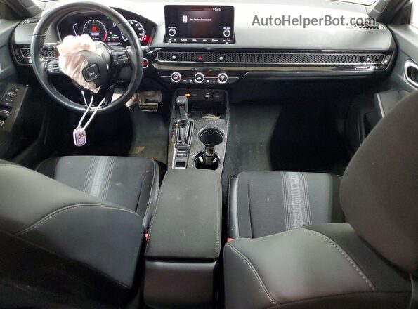 2HGFE2F5XRH514281 2024 HONDA CIVIC Gray Вид панелі приладів