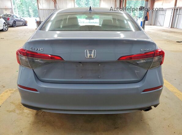 2HGFE2F5XRH514281 2024 HONDA CIVIC Gray Вид ззаду