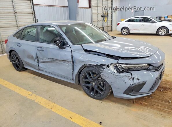 2HGFE2F5XRH514281 2024 HONDA CIVIC Gray Передня права чверть