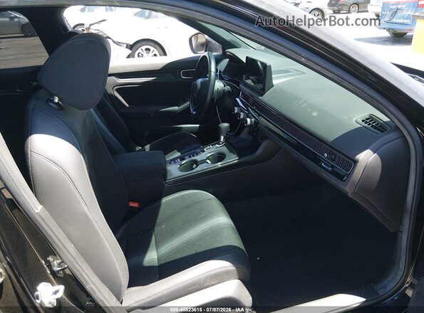 2HGFE2F5XRH554473 2024 HONDA CIVIC Black Front interior view