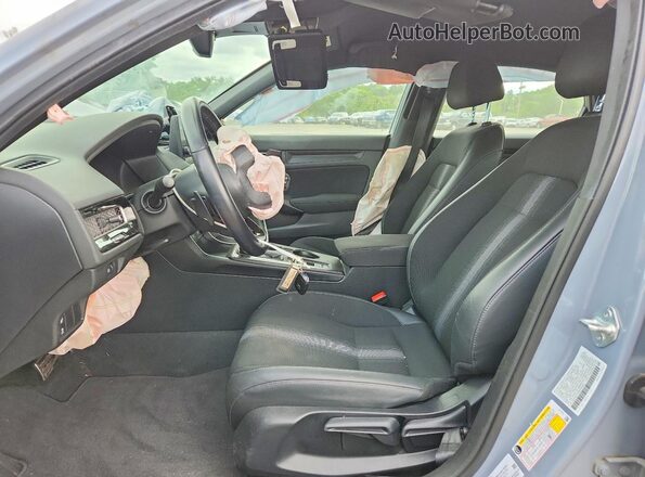 2HGFE2F5XRH555400 2024 HONDA CIVIC Серый Вид салона спереди