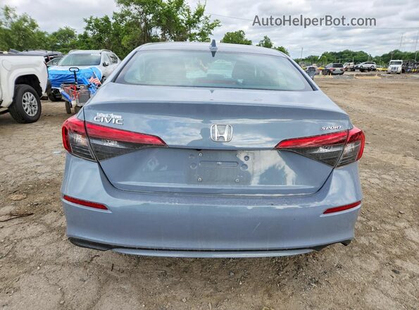 2HGFE2F5XRH555400 2024 HONDA CIVIC Серый Вид сзади