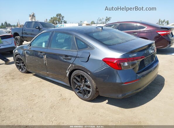 2HGFE2F5XRH555798 2024 HONDA CIVIC Gray Հետևի ձախ
