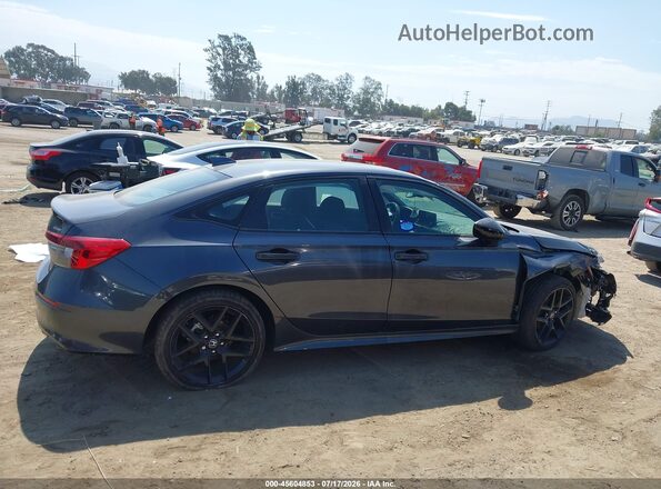 2HGFE2F5XRH555798 2024 HONDA CIVIC Gray Սալոնի հետևի տեսք