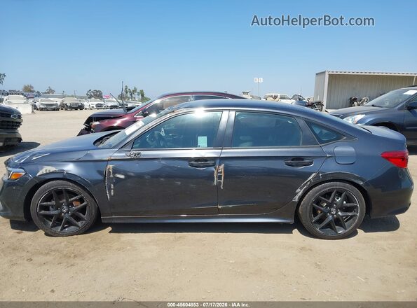 2HGFE2F5XRH555798 2024 HONDA CIVIC Gray Սալոնի 360 աստիճան տեսք