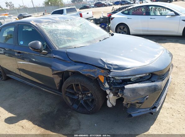 2HGFE2F5XRH555798 2024 HONDA CIVIC Gray Դիմացի տեսք
