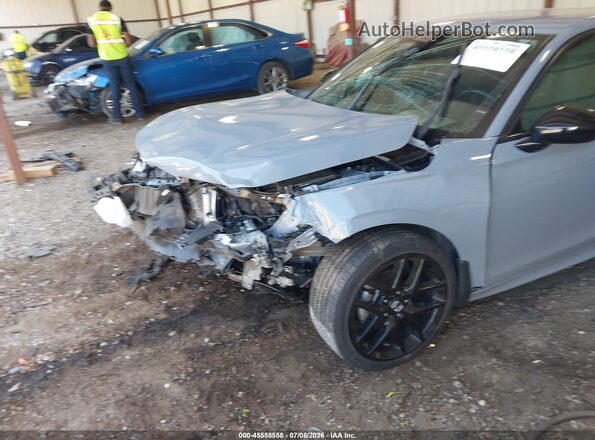 2HGFE2F5XRH567112 2024 HONDA CIVIC Blue Widok z przodu