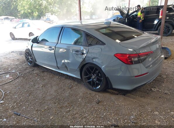 2HGFE2F5XRH567112 2024 HONDA CIVIC Blue Tył lewy