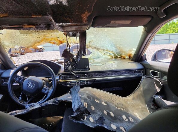 2HGFE2F5XRH571824 2024 HONDA CIVIC Белый Вид панели приборов