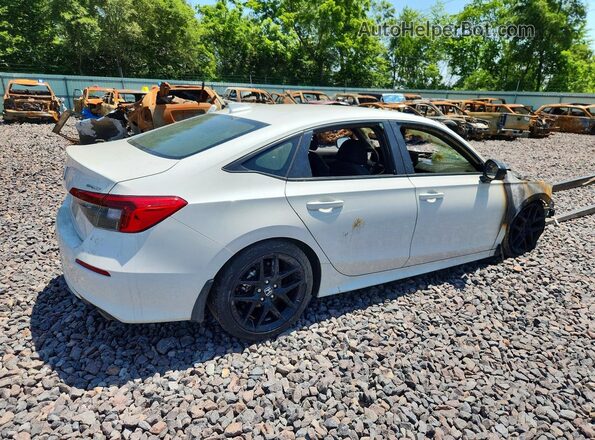 2HGFE2F5XRH571824 2024 HONDA CIVIC Белый Задняя правая четверть