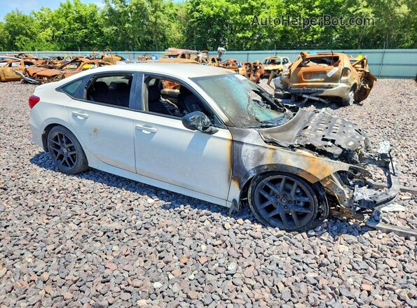 2HGFE2F5XRH571824 2024 HONDA CIVIC Белый Передняя правая четверть