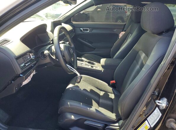 2HGFE2F5XRH590308 2024 HONDA CIVIC Black Սալոնի դիմացի տեսք
