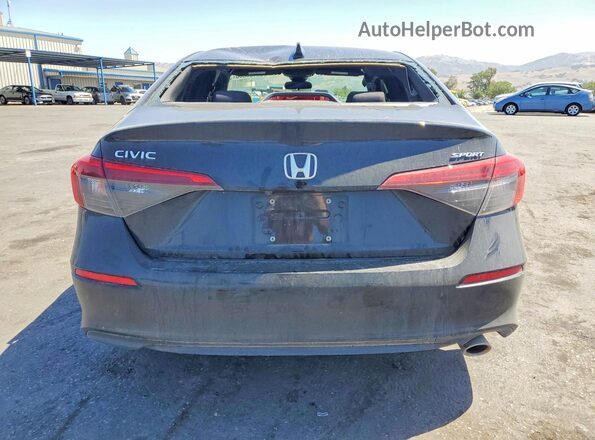 2HGFE2F5XRH590308 2024 HONDA CIVIC Black Հետևի տեսք