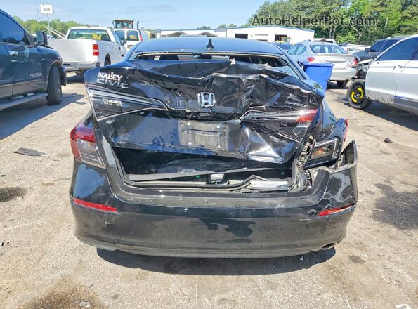 2HGFE2F5XSH500435 2025 HONDA CIVIC Black Вид ззаду