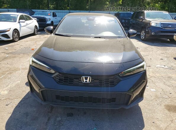 2HGFE2F5XSH500435 2025 HONDA CIVIC Black Вид спереду