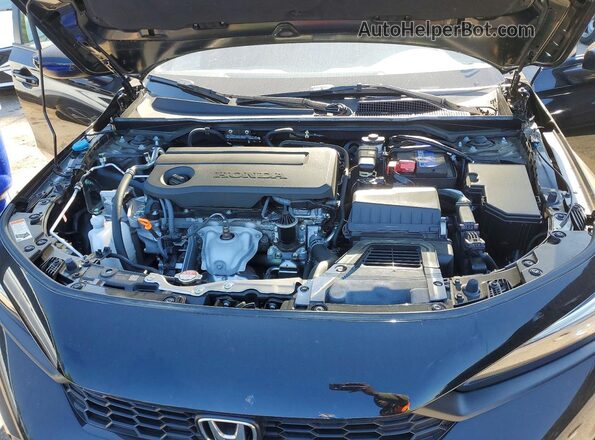 2HGFE2F5XSH500435 2025 HONDA CIVIC Black Вид задньої частини салону