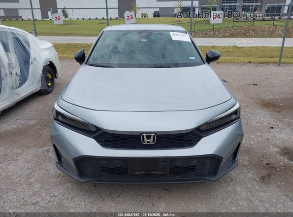 2HGFE2F5XSH506381 2025 HONDA CIVIC Серебряный Вид щитка приборов