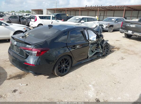 2HGFE2F5XSH510026 2025 HONDA CIVIC Черный Задняя правая четверть