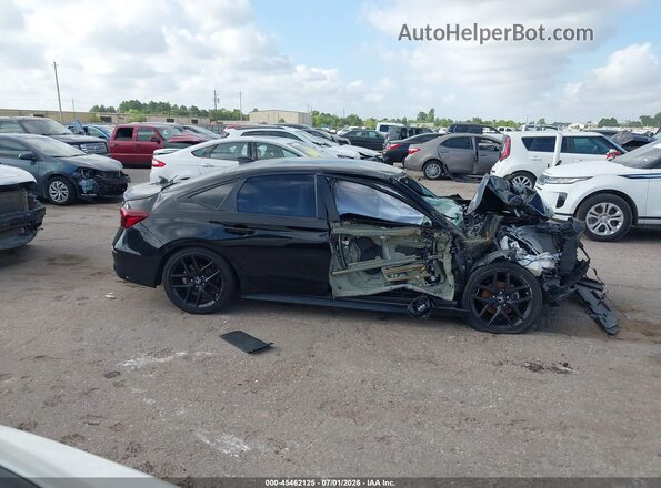 2HGFE2F5XSH510026 2025 HONDA CIVIC Черный Вид задней части салона