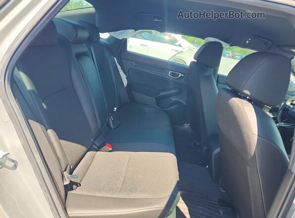 2HGFE2F5XSH526159 2025 HONDA CIVIC Silver Rear seats view