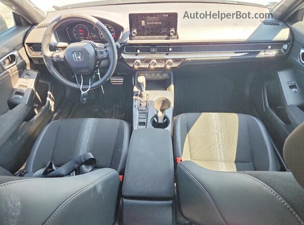 2HGFE2F5XSH526159 2025 HONDA CIVIC Silver Dashboard view