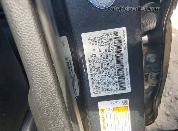 2HGFE2F5XSH541616 2025 HONDA CIVIC Угольный Вид подкапотного пространства