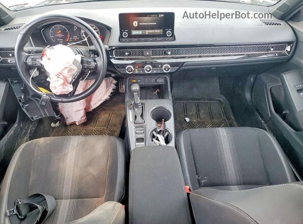 2HGFE2F5XSH552616 2025 HONDA CIVIC Gray წინა პანელის ხედი