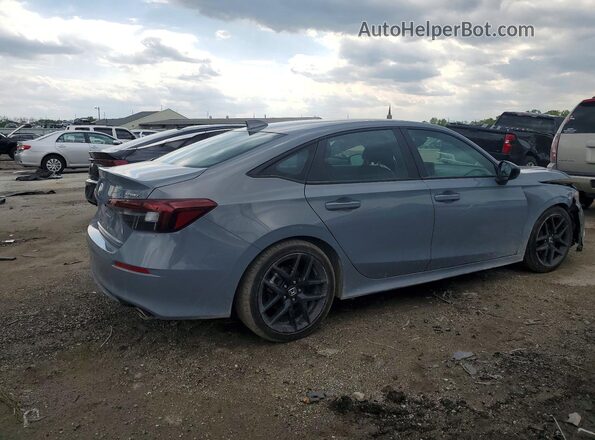 2HGFE2F5XSH552616 2025 HONDA CIVIC Gray უკანა მარჯვენა