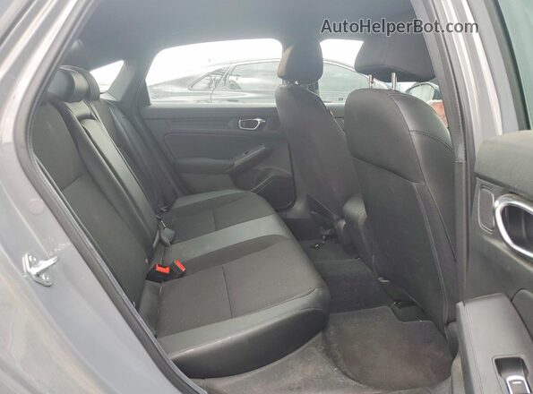 2HGFE2F5XSH552616 2025 HONDA CIVIC Gray უკანა სავარძლების ხედი
