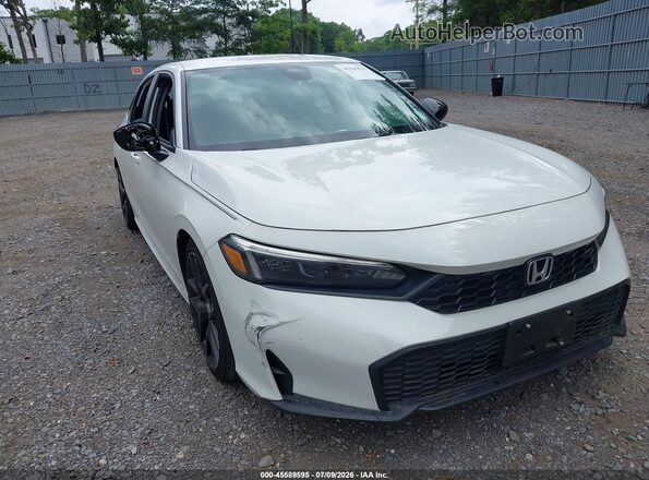 2HGFE2F5XSH558593 2025 HONDA CIVIC White Vista frontal