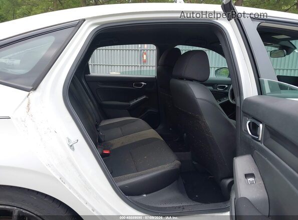 2HGFE2F5XSH558593 2025 HONDA CIVIC White Vista de la etiqueta del VIN