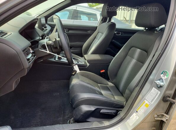 2HGFE2F5XSH559386 2025 HONDA CIVIC Silver Вид салону спереду