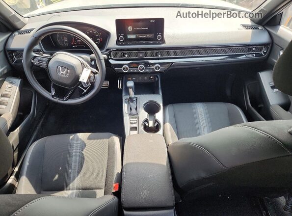 2HGFE2F5XSH559386 2025 HONDA CIVIC Silver Вид панелі приладів