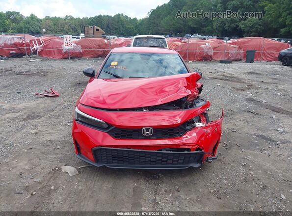 2HGFE2F5XSH588144 2025 HONDA CIVIC Red Սալոնի հետևի տեսք