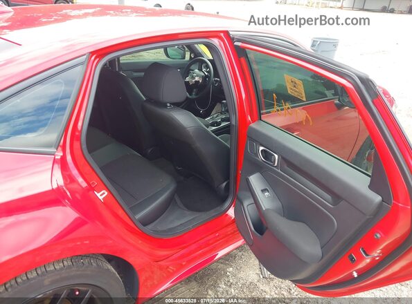 2HGFE2F5XSH588144 2025 HONDA CIVIC Red VIN կոդի պիտակի տեսք