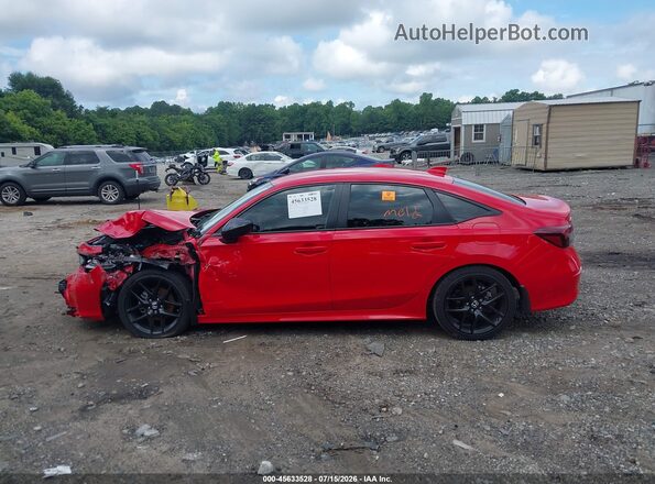 2HGFE2F5XSH588144 2025 HONDA CIVIC Red 