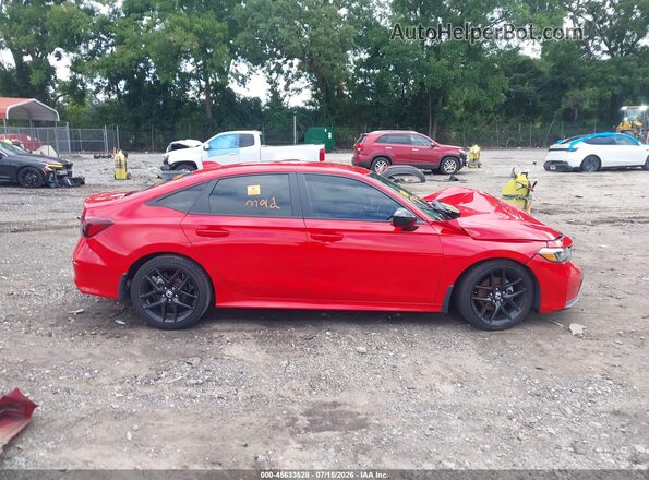 2HGFE2F5XSH588144 2025 HONDA CIVIC Red Սալոնի 360 աստիճան տեսք