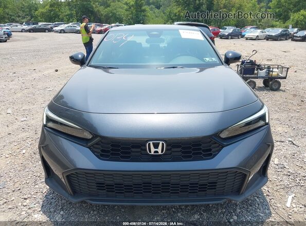 2HGFE2F5XTH529273 2026 HONDA CIVIC Gray Instrument cluster view