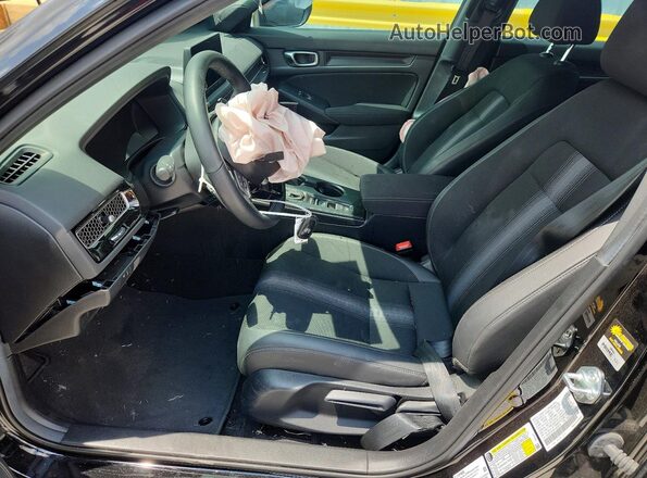 2HGFE2F5XTH535526 2026 HONDA CIVIC Black Front interior view