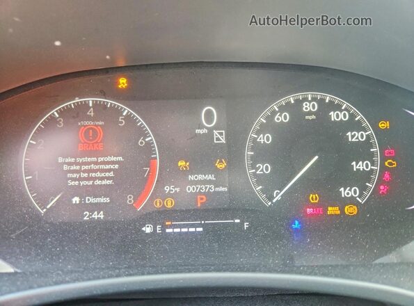 2HGFE2F5XTH535526 2026 HONDA CIVIC Black Instrument cluster view