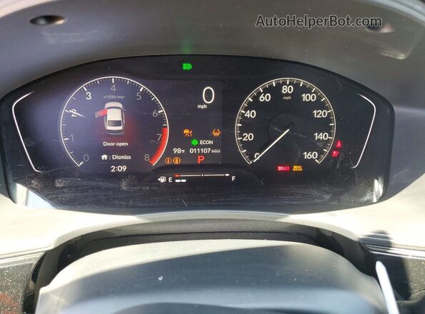 2HGFE2F5XTH537664 2026 HONDA CIVIC Серый Вид щитка приборов