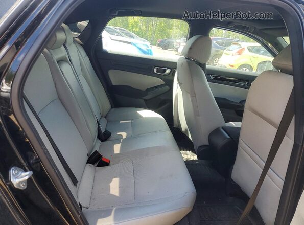 2HGFE4F80SH008065 2025 HONDA CIVIC Black Հետևի նստատեղերի տեսք