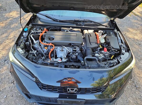 2HGFE4F80SH016957 2025 HONDA CIVIC Black Vista interior trasera