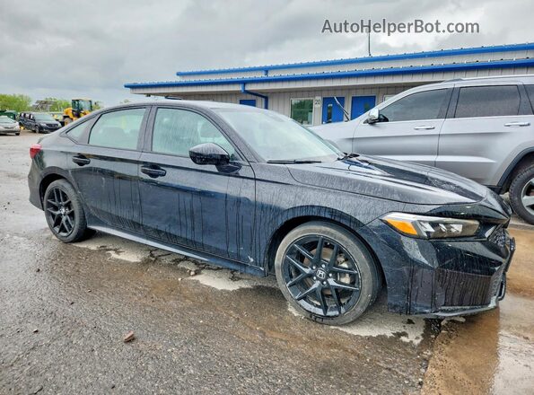 2HGFE4F80SH340006 2025 HONDA CIVIC Черный Передняя правая четверть