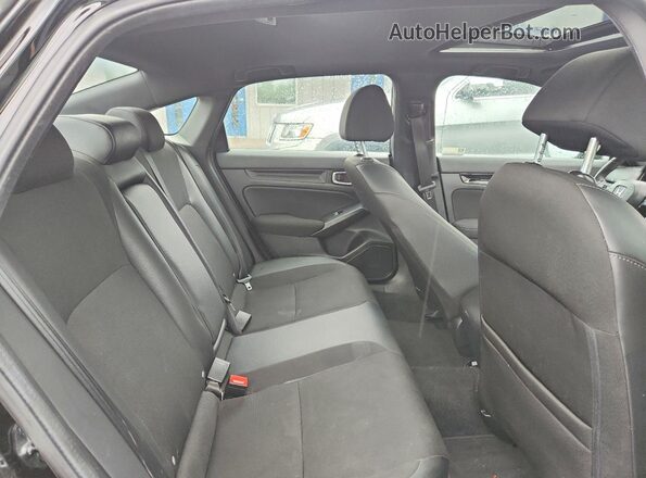 2HGFE4F80SH340006 2025 HONDA CIVIC Черный Вид задних сидений